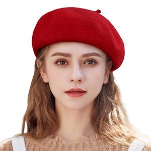 Women French Beret Hats Classic Beret Hats For Women Red Beret French Paris😍